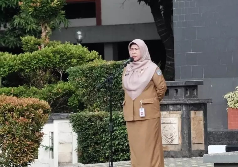 Pimpin Apel Pagi, Pj Sekda Kota Depok Sampaikan Sejumlah Pesan
