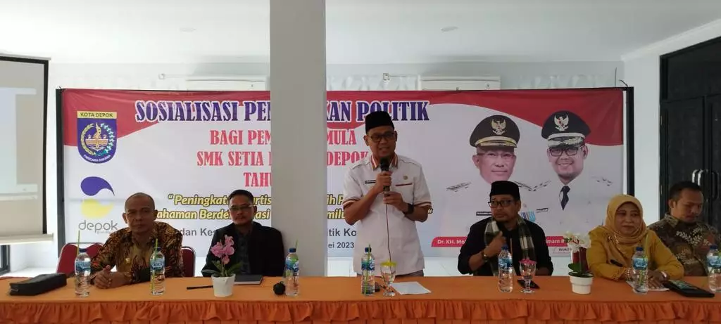 Buka Sosialisasi Pendidikan Politik Bagi Pemilih Pemula, Bang Imam: Semoga Dapat Menekan Angka Golput