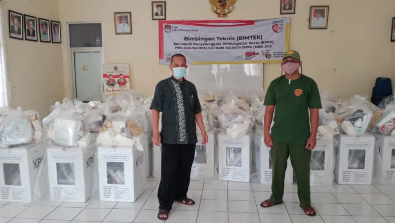 14.764 Logistik Pilkada Tiba di Kelurahan Pondok Petir