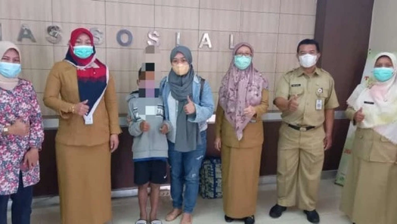  Satu anak Terlantar di Depok Berhasil Dipertemukan dengan Keluarga