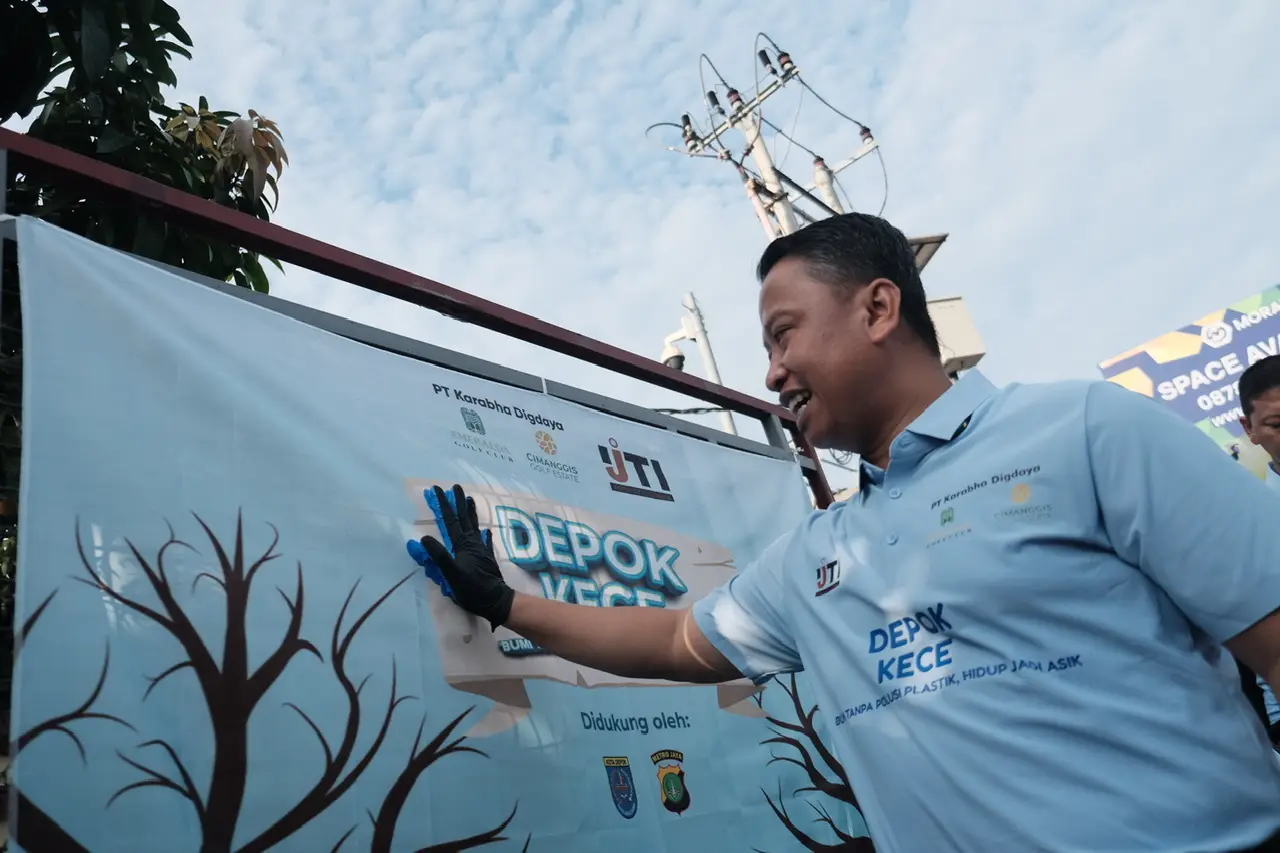Wali Kota Supian Suri Hadiri Depok Kece di CFD, Gaungkan Aksi Peduli Lingkungan