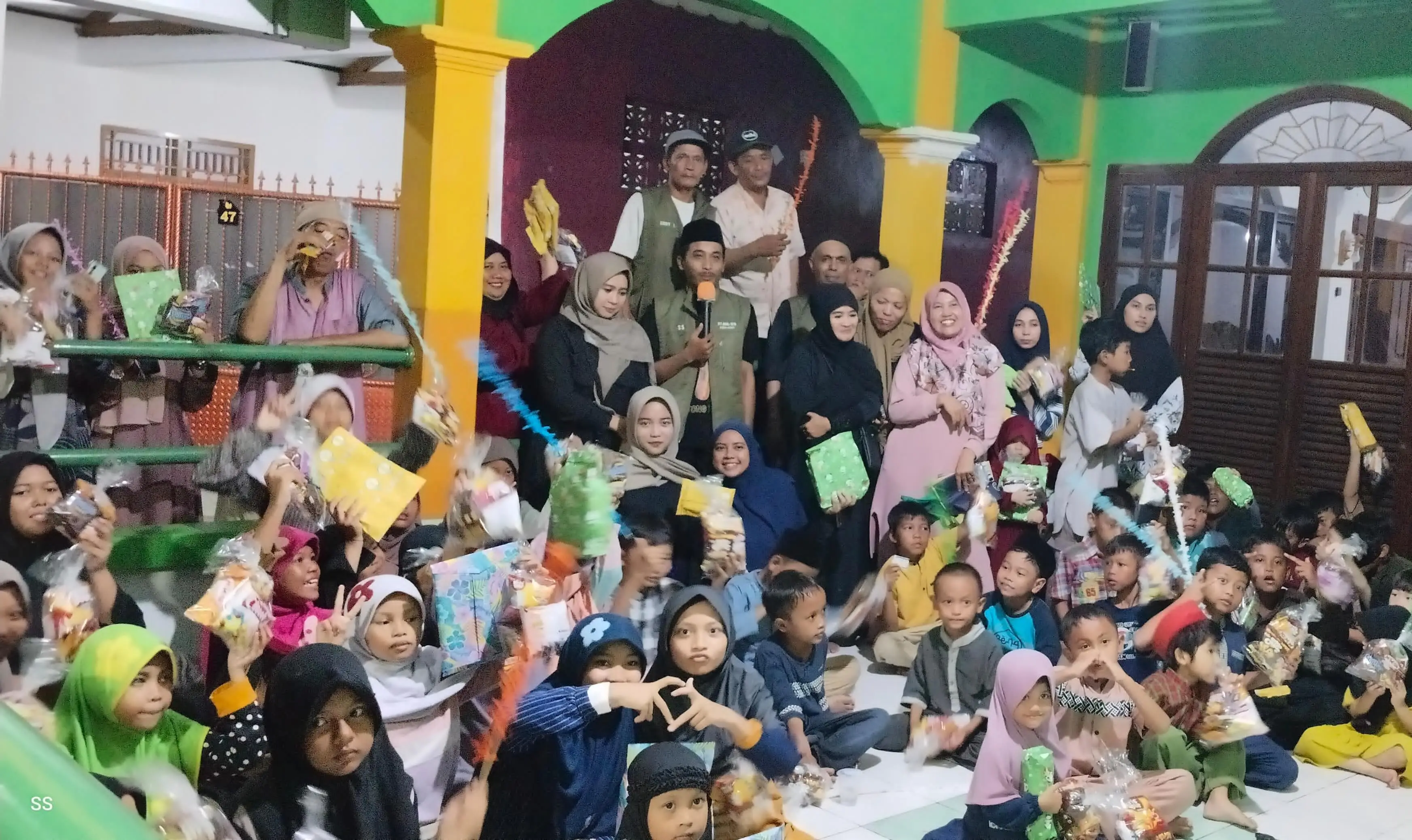 Anak-anak Panmas Meriahkan Pawai Obor Tahun Baru Islam