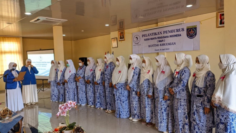 Pengurus IWAPI Sawangan Periode 2022-2027 Resmi Dilantik