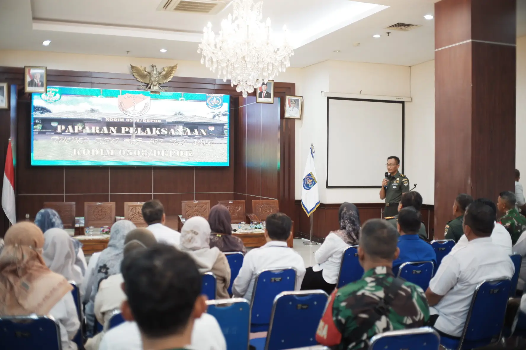 Kodim 0508/Depok Paparkan Rencana Pelaksanaan TMMD ke-127 Tahun 2026, Sukmajaya-Cilodong Jadi Fokus Pembangunan