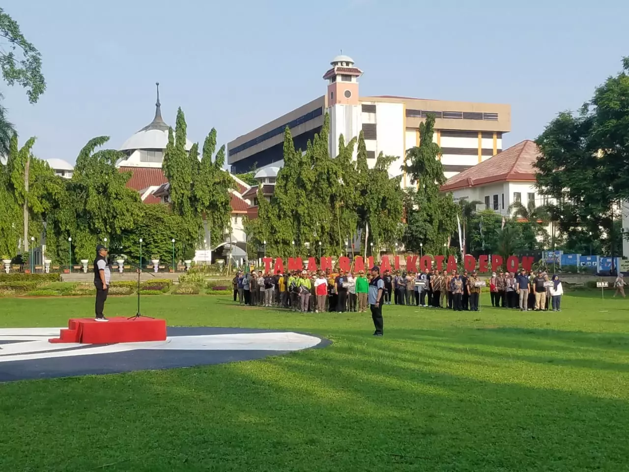Pembina Apel, Kepala BKD Depok Sampaikan Dua Pesan Penting Bagi Perangkat Daerah