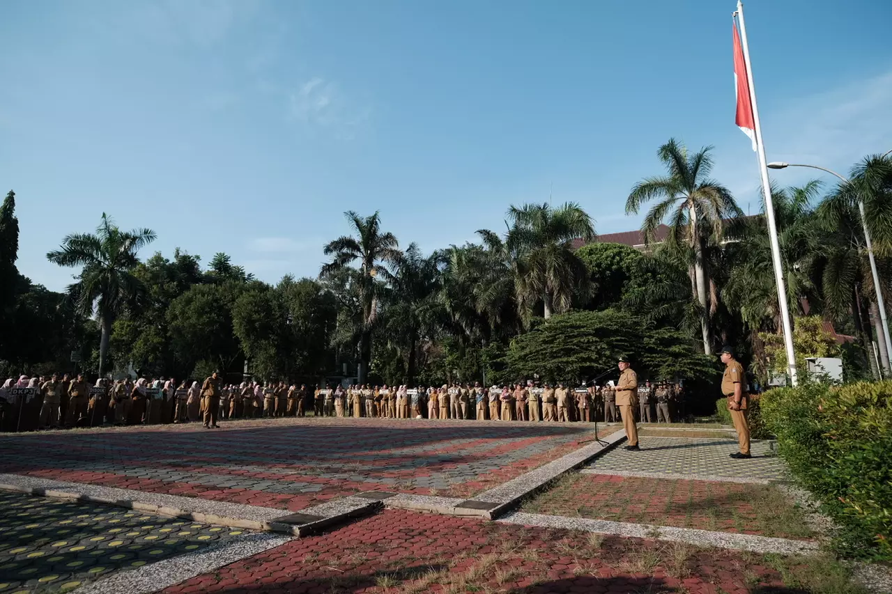 Wali Kota Depok Jadi Pembina Apel Pagi ASN
