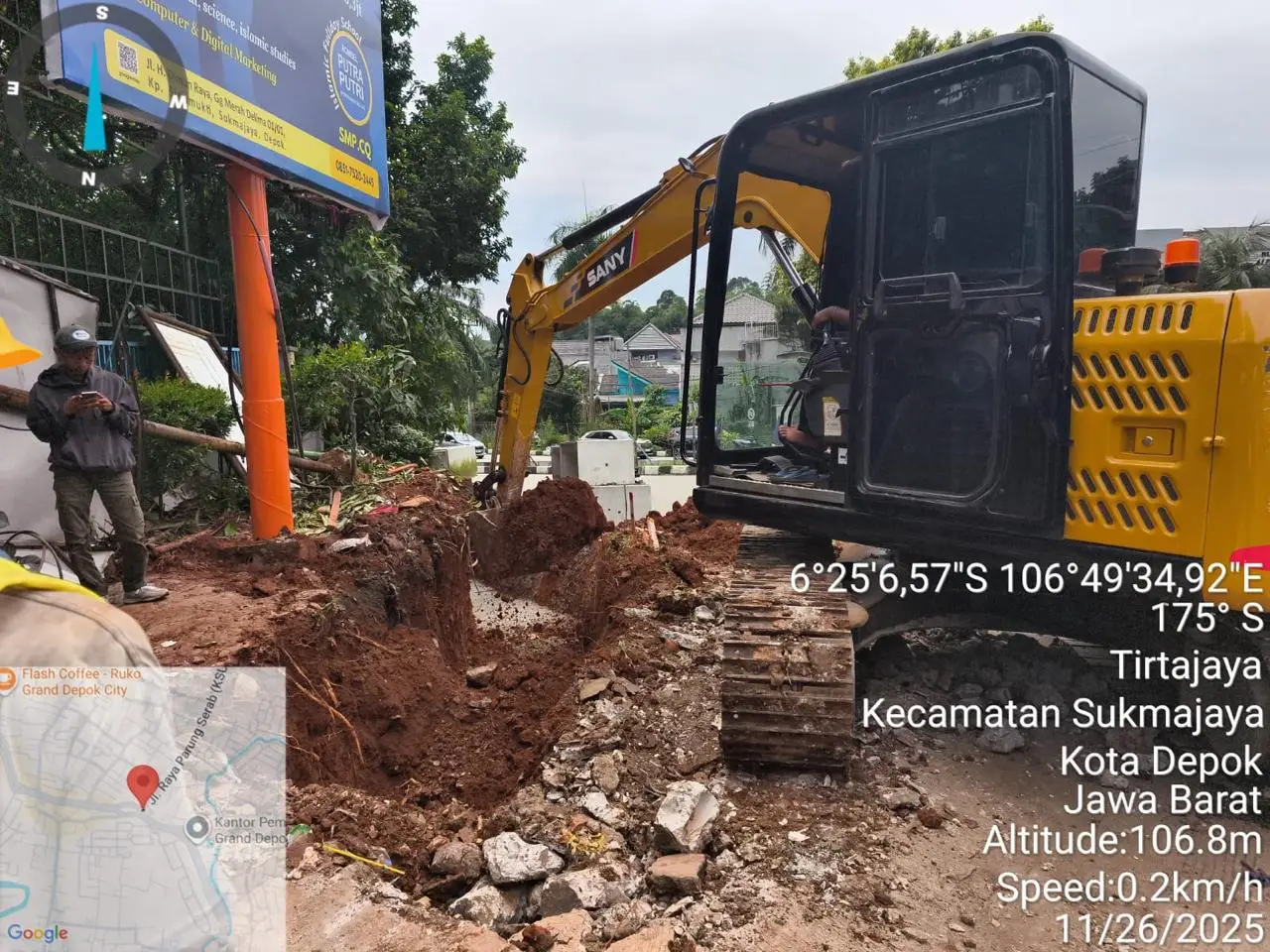Dinas PUPR Kota Depok Tata Simpang GDC–KSU