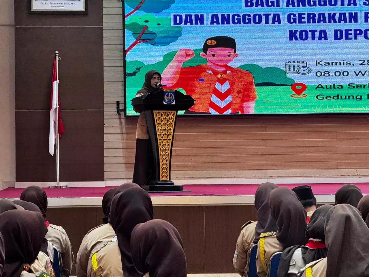 Pj Sekda Depok Buka Latgab Bantuan Hidup Dasar Tahun 2024