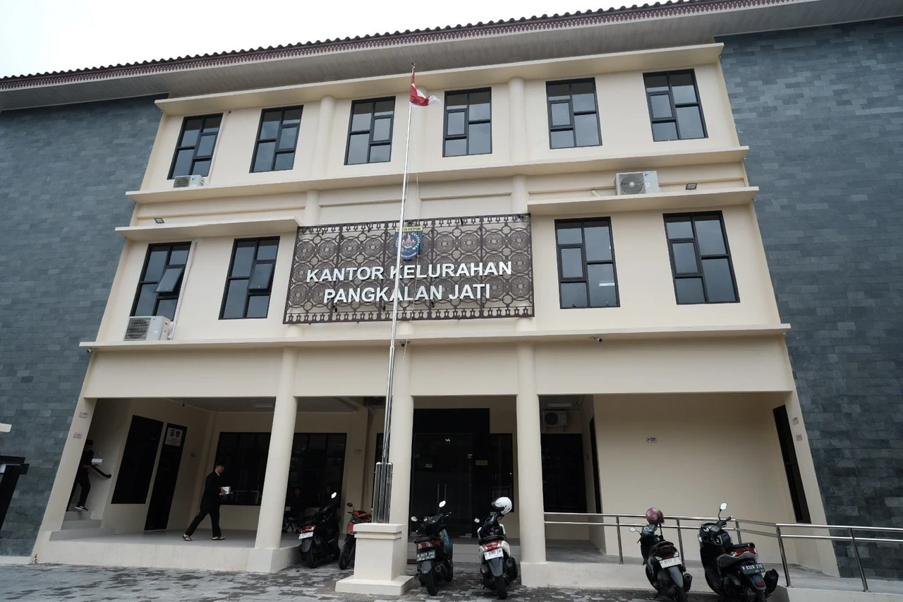 Gedung Baru Kelurahan Pangkalan Jati Lebih Megah dan Representatif