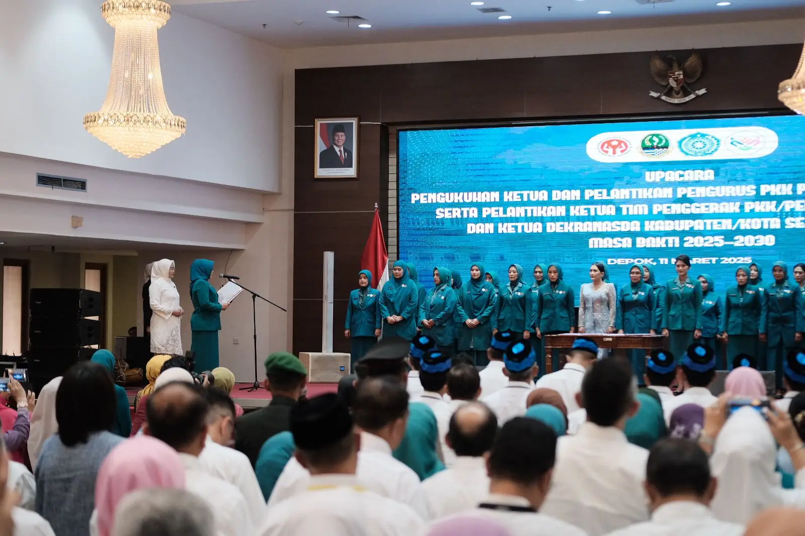 26 Ketua TP-PKK Kabupaten/Kota se-Jabar Resmi Dilantik, Perkuat Program Prioritas Pemerintah