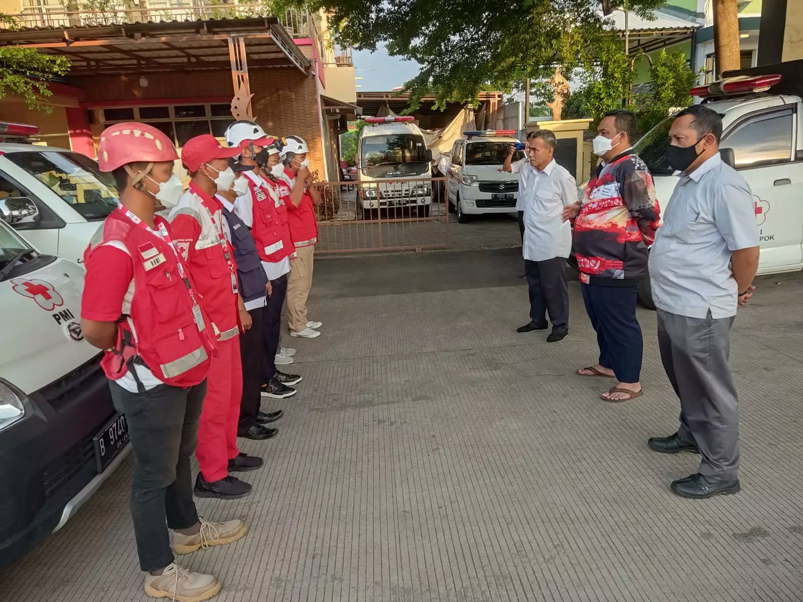 PMI Depok Kirim Enam Relawan Bantu Evakuasi Korban Gempa di Cianjur