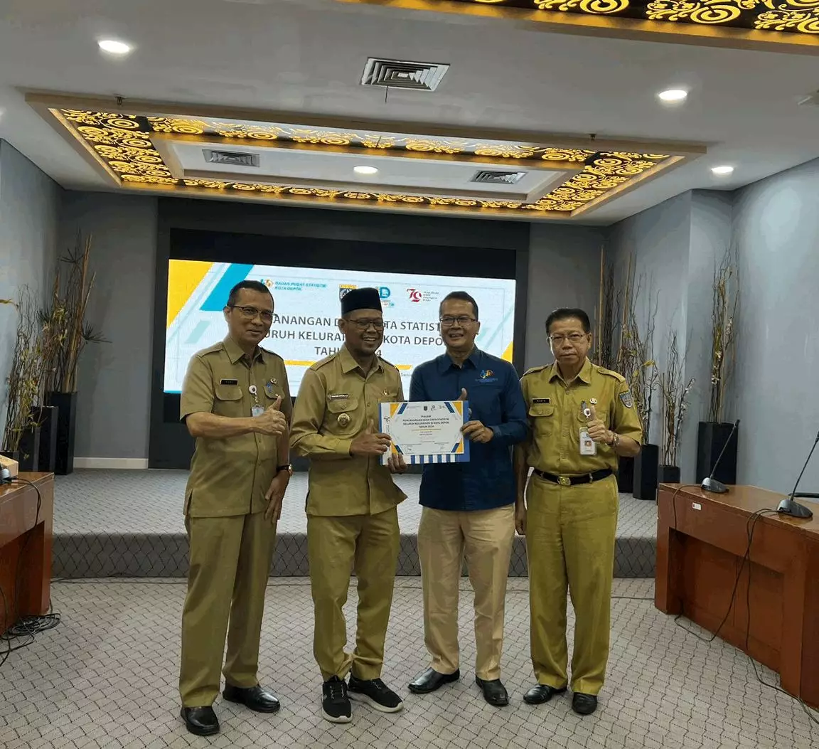 BPS Depok Canangkan Desa Cantik Tingkatkan Literasi Statistik