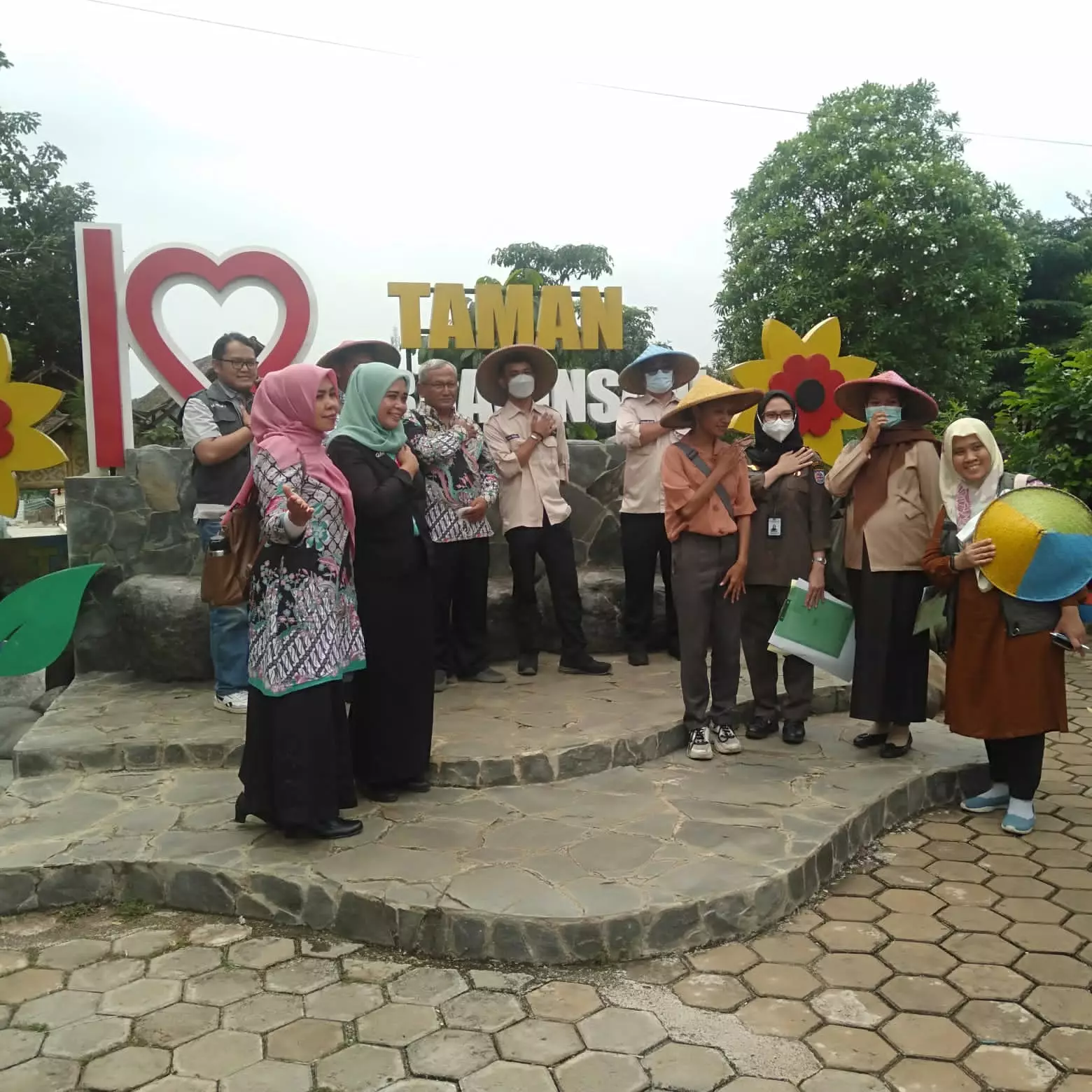 Taman Herbal Insani Jadi Tempat Wisata Pertama di Duser yang Miliki Pos UKK