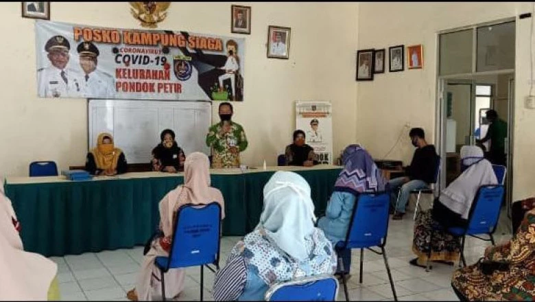 Lurah Pontir Ajak Warganya Jadi Duta Protokol Kesehatan