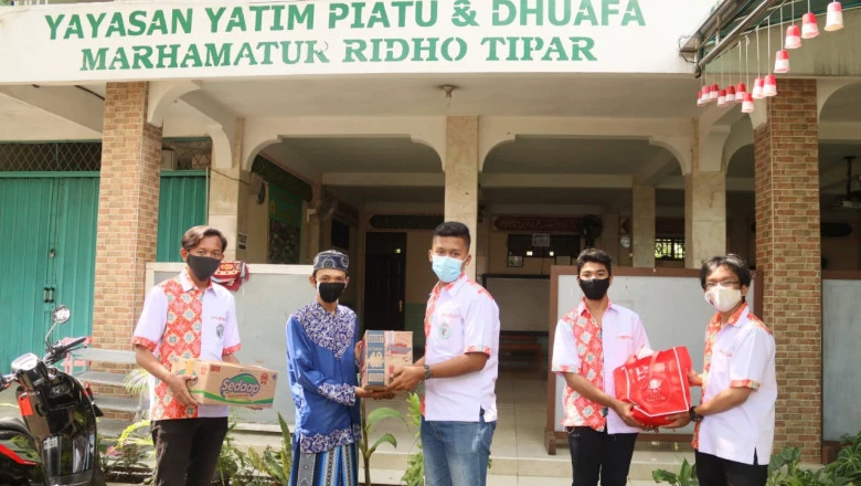 Forum Anak Depok Salurkan Bantuan bagi Warga Terdampak Covid-19 secara Ekonomi