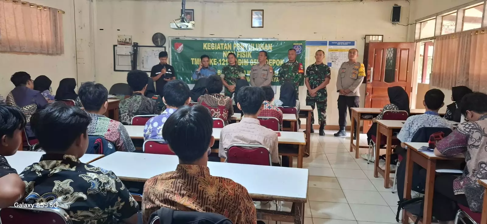 Puluhan Pelajar SMK Al-Hasra Dapat Pemahaman Terkait Bahaya Narkoba dan Kenakalan Remaja
