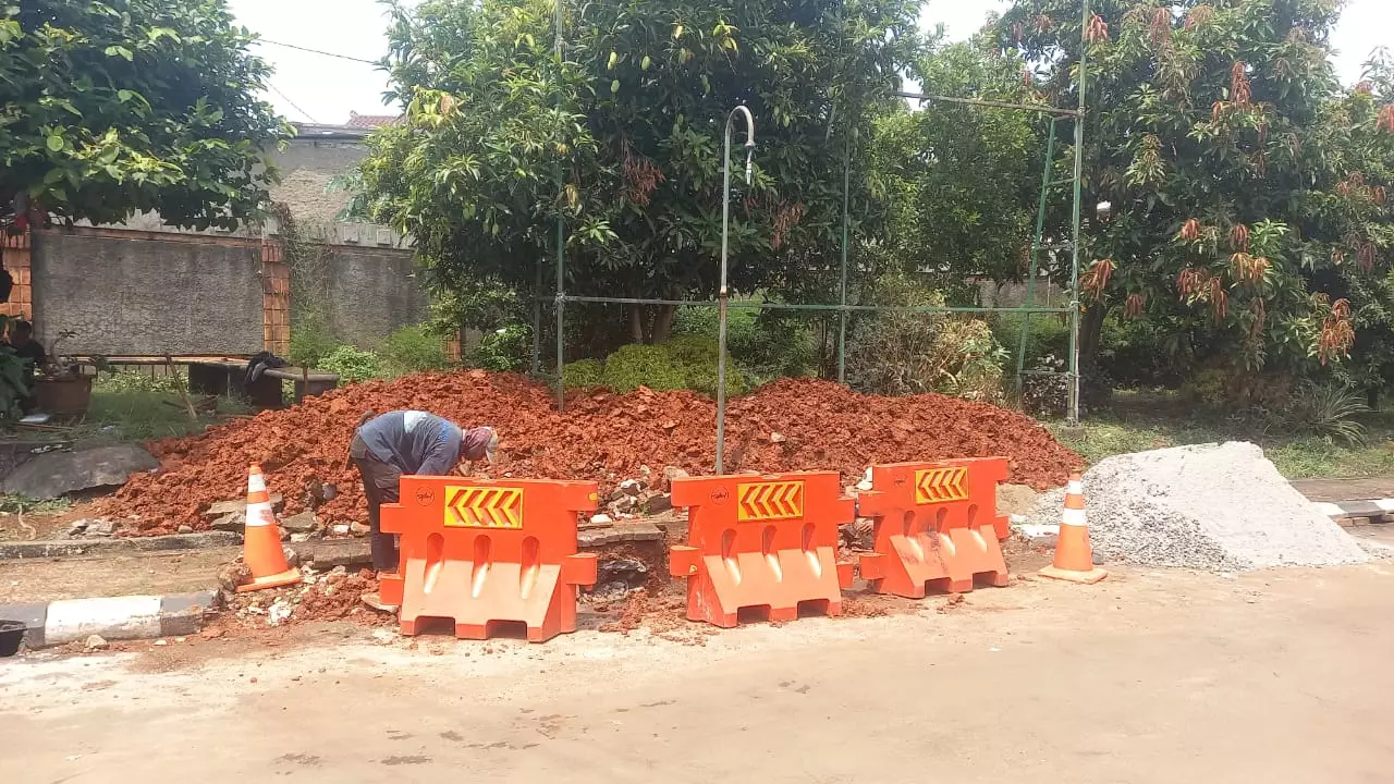 DPUPR Bangun Sejumlah Sumur Resapan di Gema Pesona