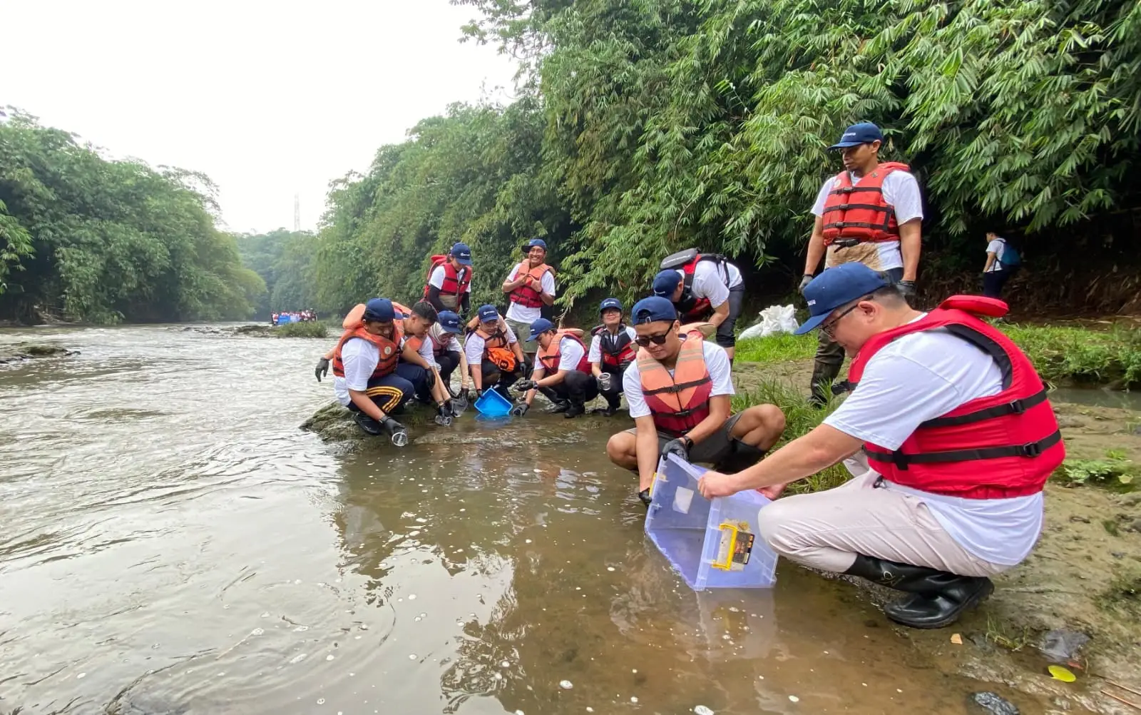 World Clean Up Day 2025 di Sungai Ciliwung, Lestarikan Ikan Endemik hingga Kumpulkan Ratusan Kg Sampah