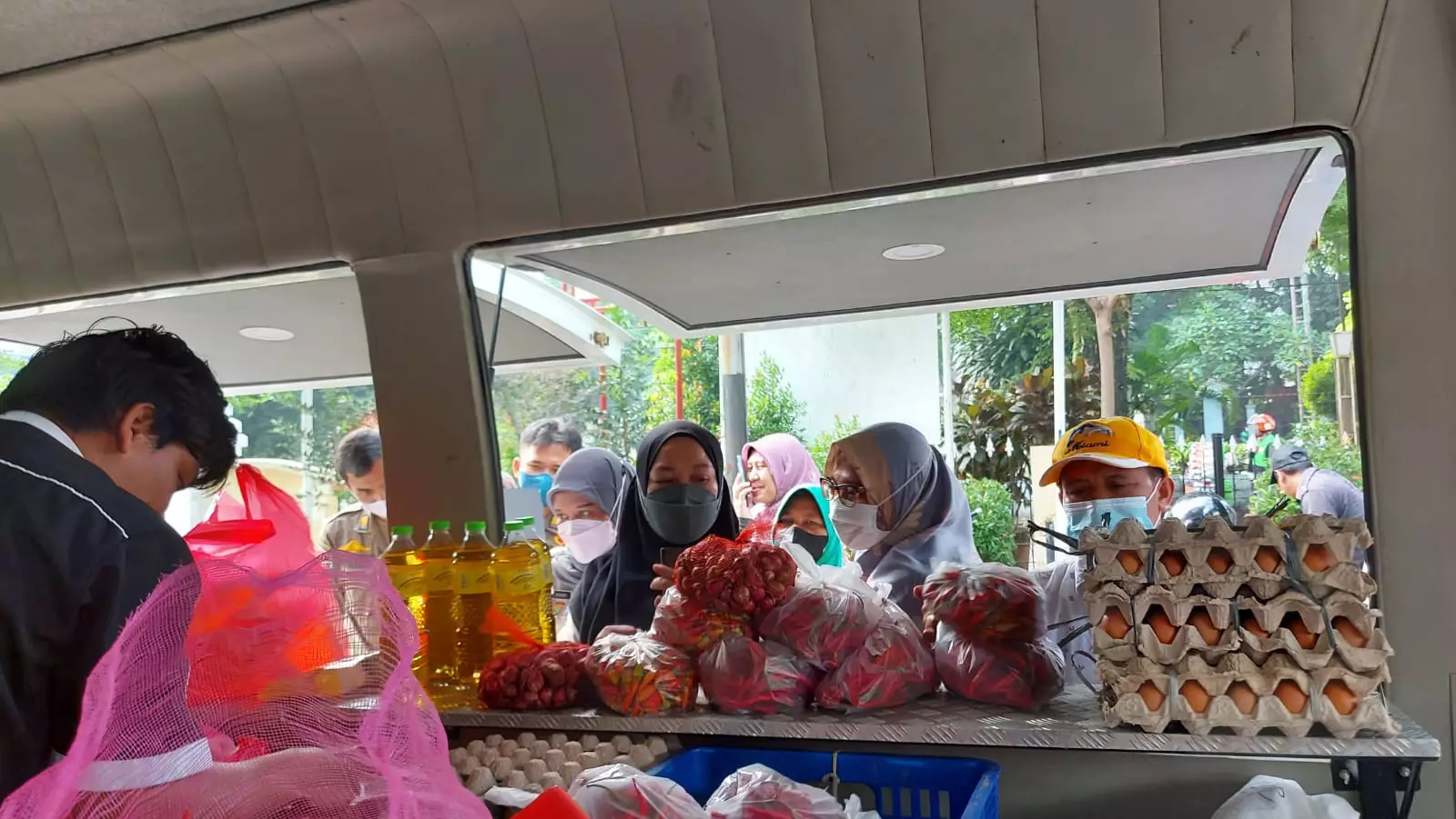 GPM Kembali Hadir di Kecamatan Sukmajaya, Kepala DKP3: Upaya Tekan Laju Inflasi