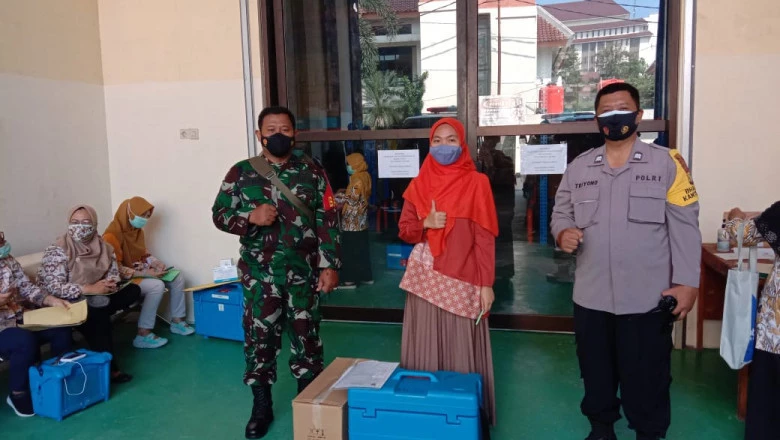 1.980 Vial Dosis Vaksin Covid-19 Terdistribusi ke 41 Faskes