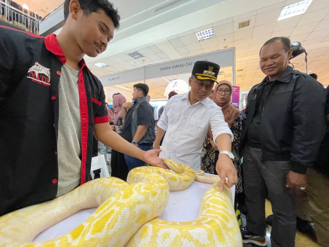 Wali Kota Depok Berkeliling Stan Depok Animal Expo 2025