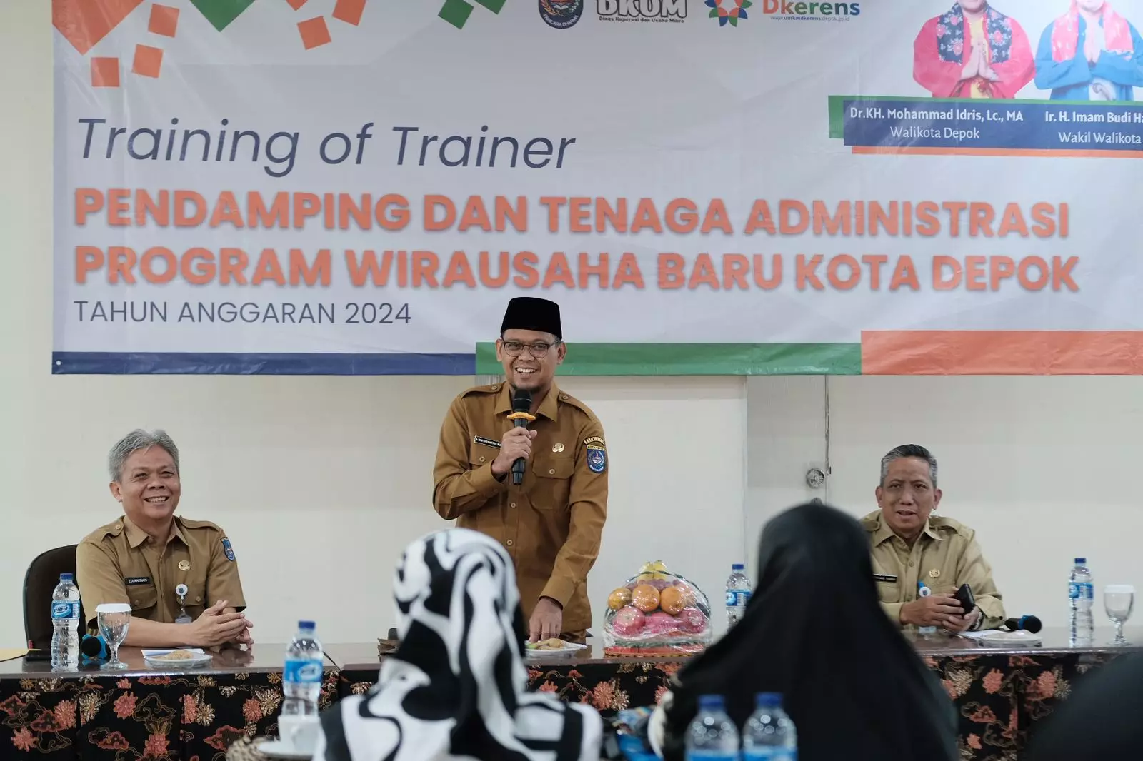 Jadi Ujung Tombak Keberhasilan WUB, Bang Imam Dorong Pendamping Serius Ikuti Pelatihan