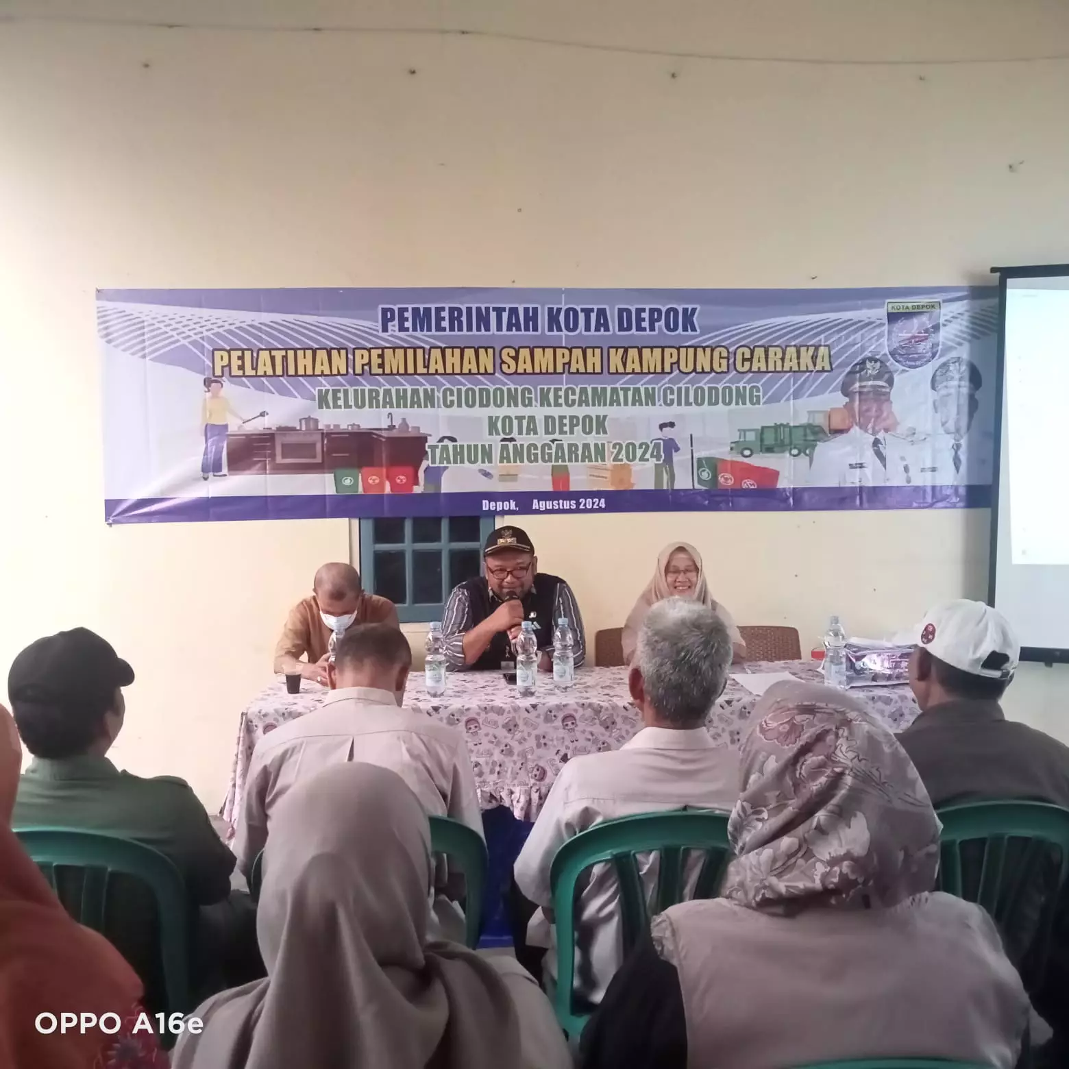 Warga Cilodong Diajak Aktifkan Kembali Bank Sampah