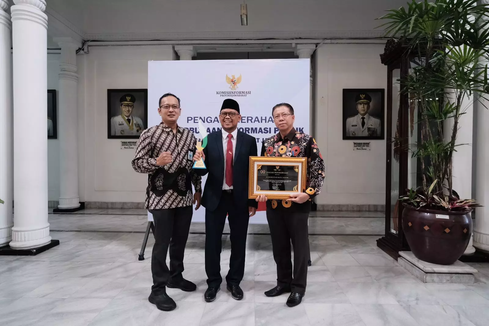 Selamat! Pemkot Depok Kembali Raih Penghargaan Badan Publik Informatif se-Jabar