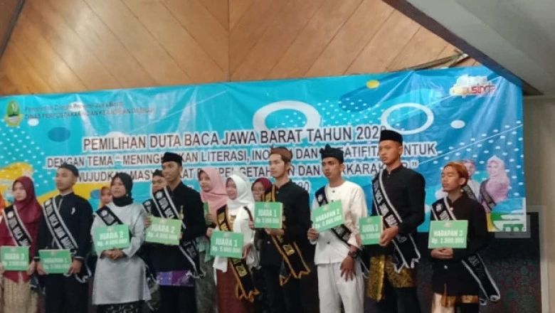 Perwakilan Depok Raih Juara Dua Pemilihan Duta Baca Jabar