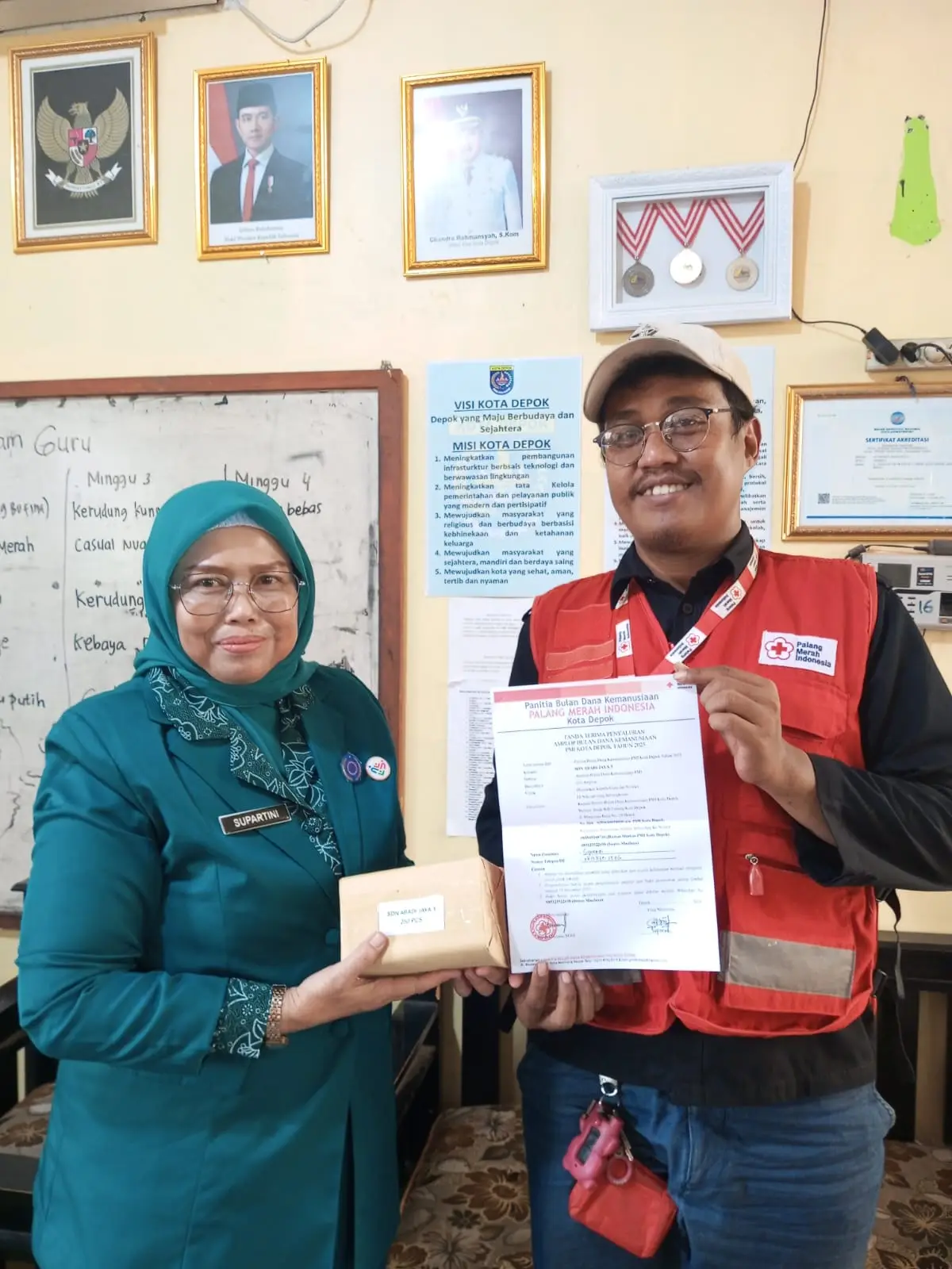 Bulan Dana PMI Depok 2025, Ribuan Kupon dan Amplop Donasi Mulai Diedarkan