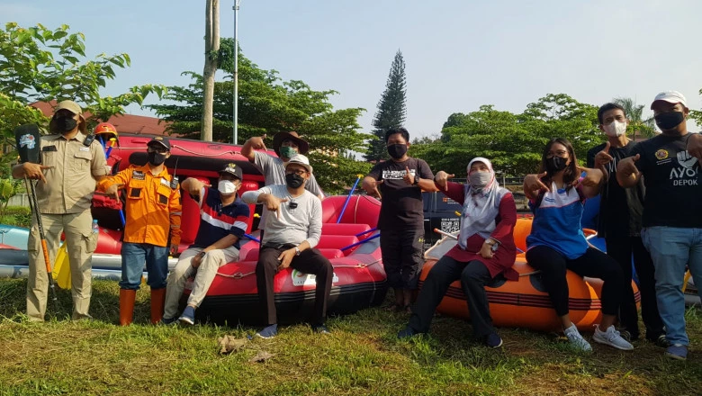 World Cleanup Day, Wakil Wali Kota Bersih-Bersih Situ Tujuh Muara