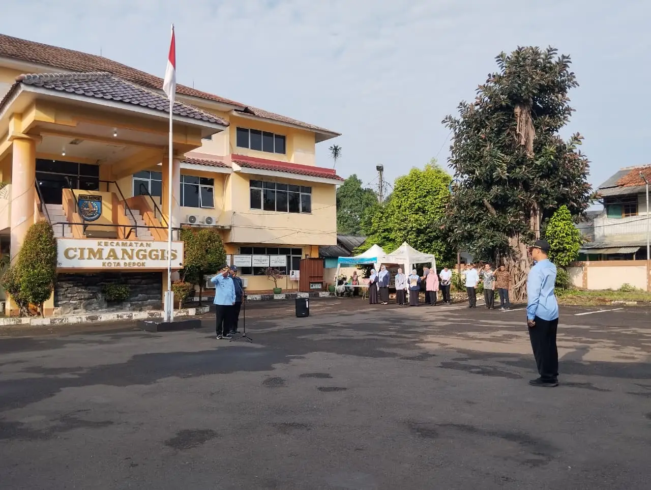 Wali Kota Depok Pimpin Apel Gabungan Kecamatan Cimanggis-Tapos