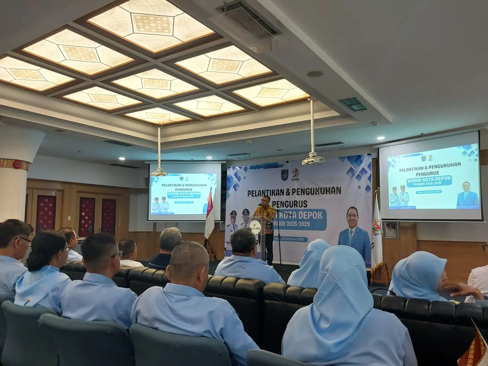 Punya Pengurus Baru, Disporyata Depok Dorong Kormi Tingkatkan Partisipasi Masyarakat Berolahraga