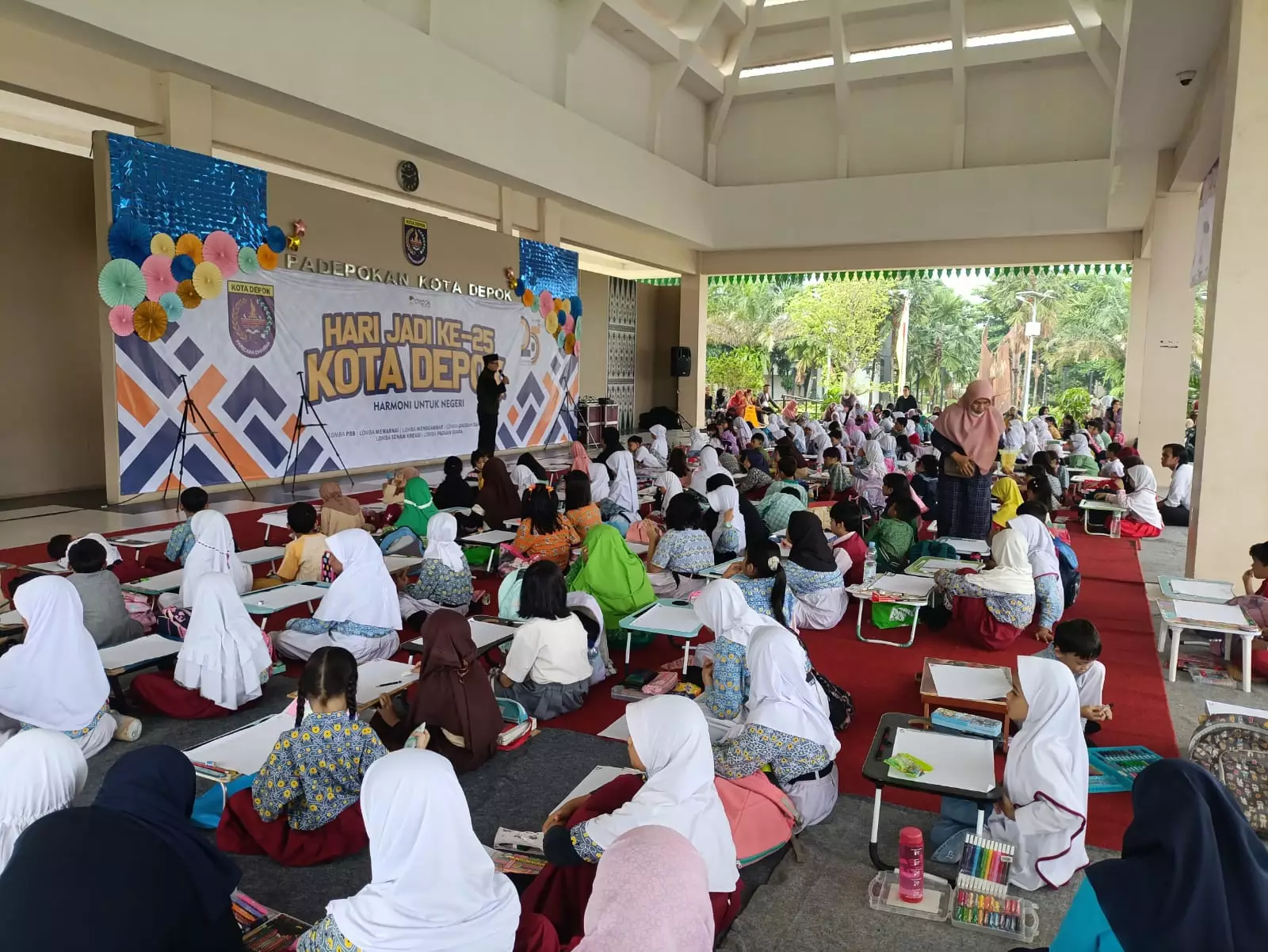 Inilah Para Pemenang Lomba Menggambar Tingkat SD Sambut Hari Jadi ke-25 Depok