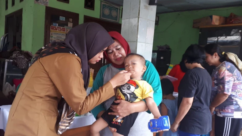 Bulan Vitamin A, UPTD Puskesmas Cipas Sasar 1.420 Balita