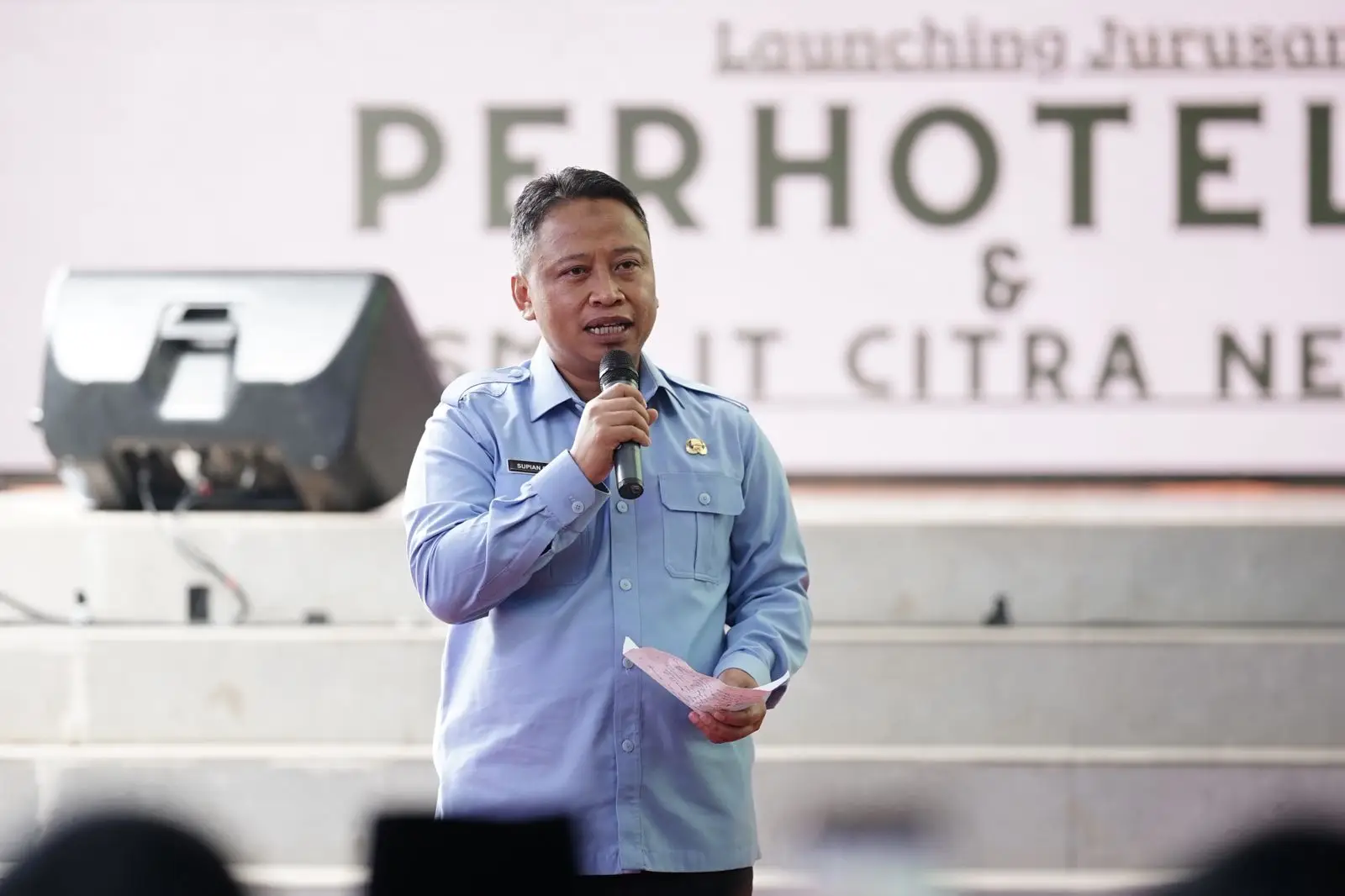SMK Citra Negara Resmikan Jurusan Perhotelan, Wali Kota Depok: Jawab Kebutuhan Pendidikan