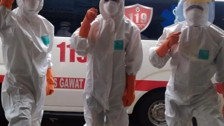 Tim SPGDT 119 Kota Depok Bantu Hadang Coronavirus