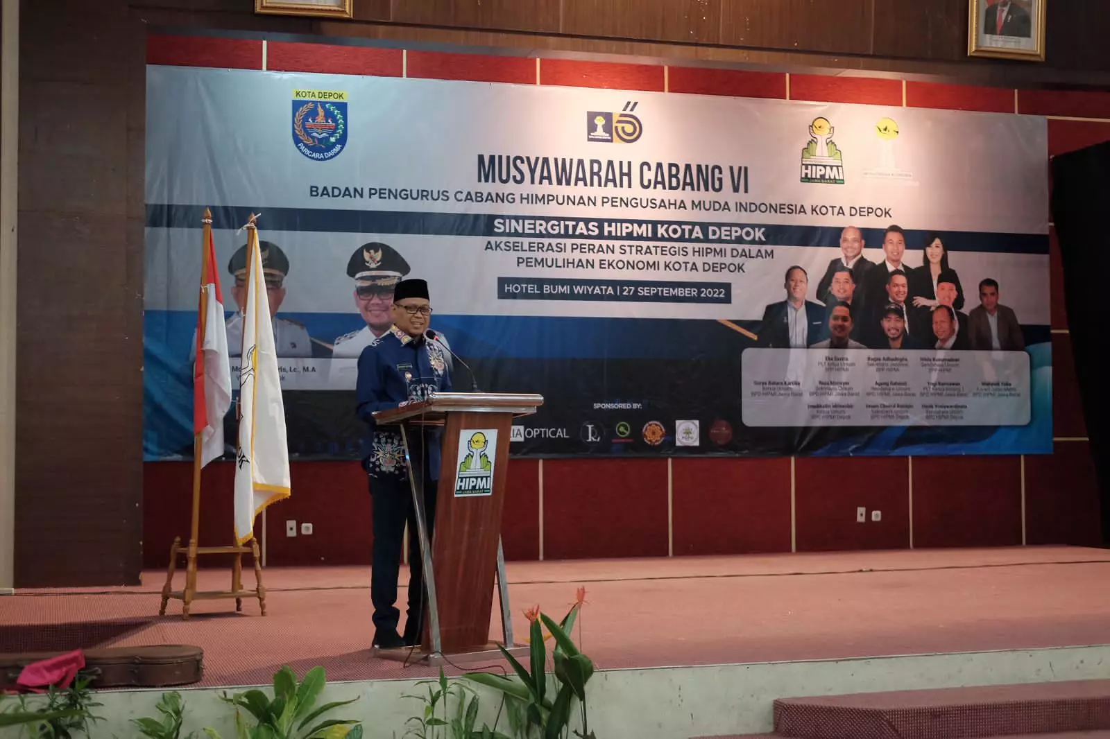 Pulihkan Perekonomian, Bang Imam Ajak HIPMI Depok Bersinergi dengan Pemerintah