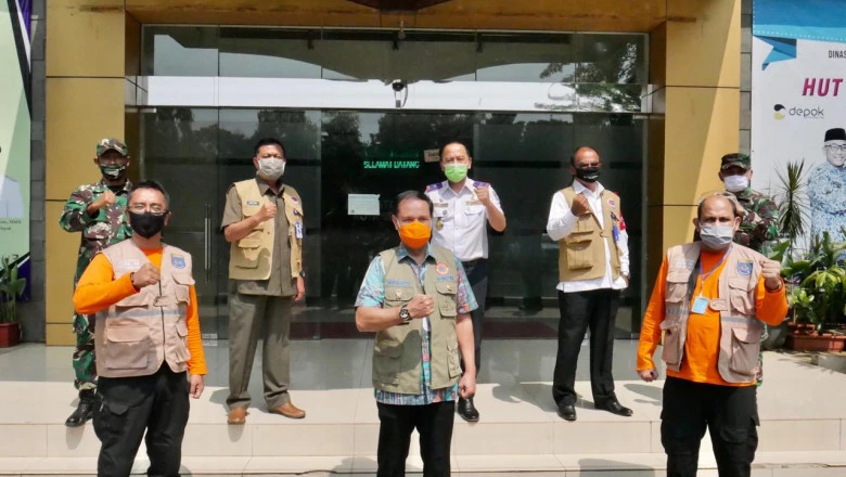 Gugus Tugas Covid-19 Pusat Pantau PSBB Proporsional di Depok