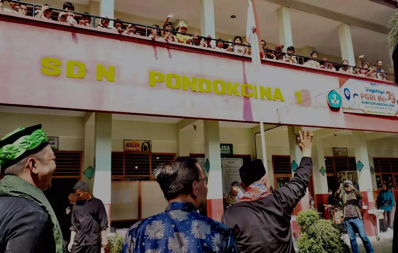 Resmikan RKB dan Sarana Penunjang SDN Pondok Cina 5, Wali Kota: Bukti Nyata Kolaborasi