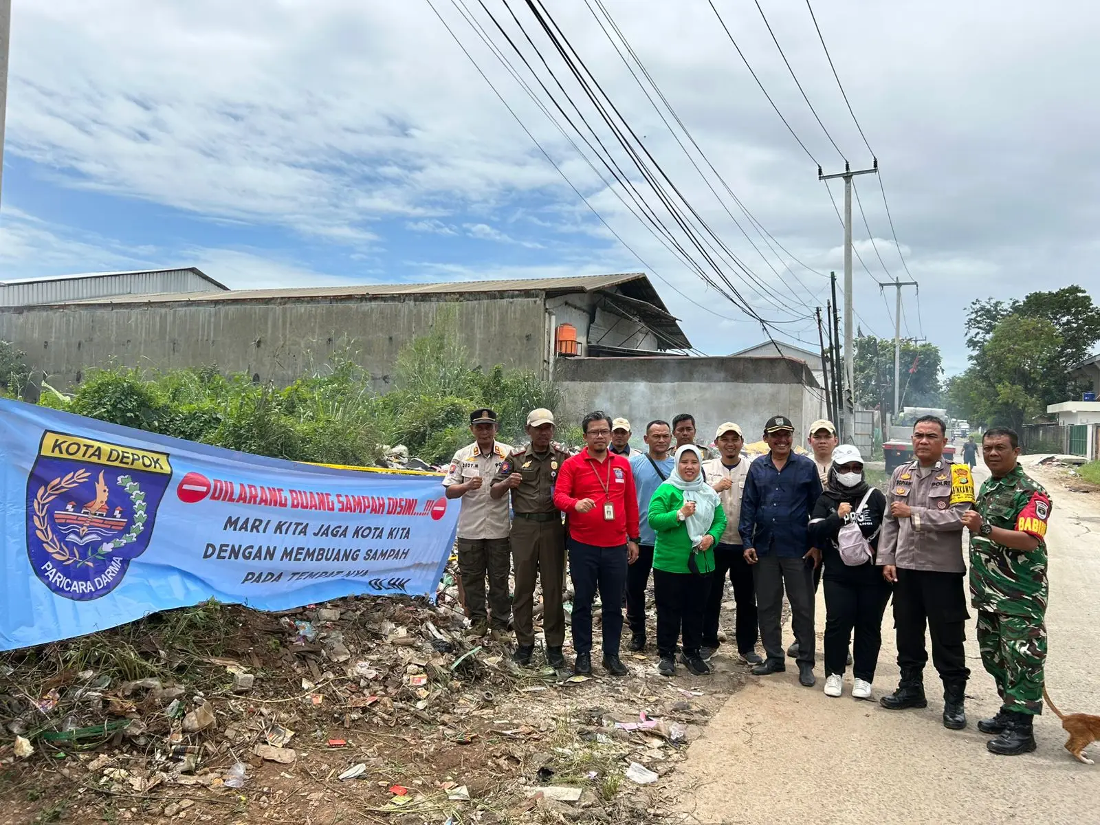 Buang Sampah Sembarangan, Warga Serua Bisa Disanksi