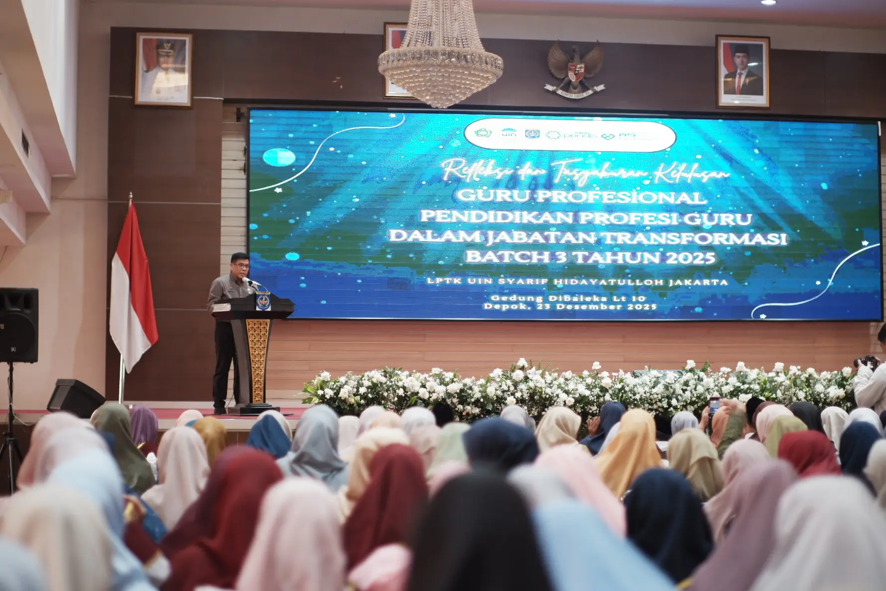 Sekda Depok Hadiri Tasyakuran Kelulusan Pendidikan Profesi Guru