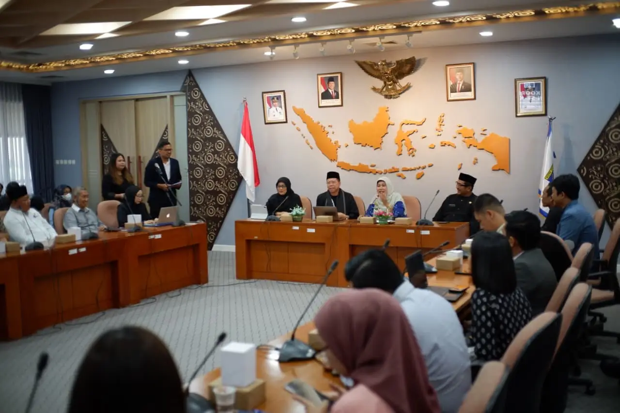 Perdana, Diskominfo Gelar Rakor Kehumasan Kota Depok