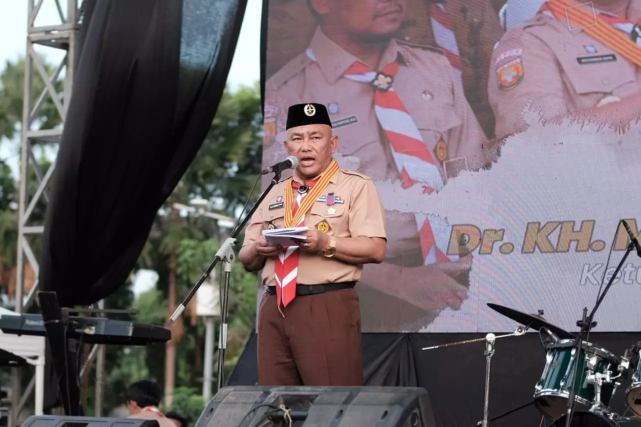 Wali Kota Depok Hadiri Puncak Peringatan Hari Pramuka ke-63 Tingkat Kota Depok