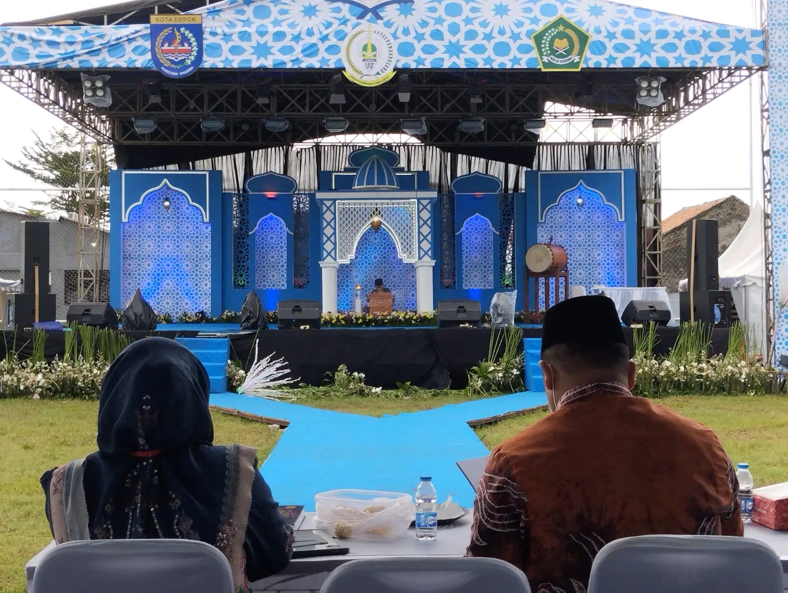 Peserta Tilawah Remaja Putra-Putri Tampil di Mimbar Utama MTQH XXIV Kota Depok