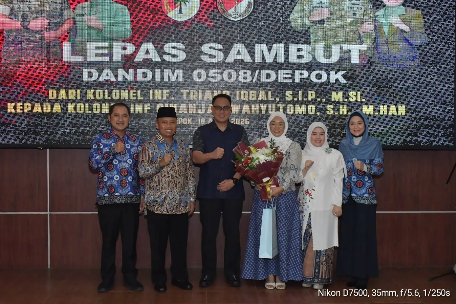 Pamit Lanjut Pendidikan Dikreg Sesko TNI, Kolonel Inf Triano Iqbal: Depok Tetap di Hati