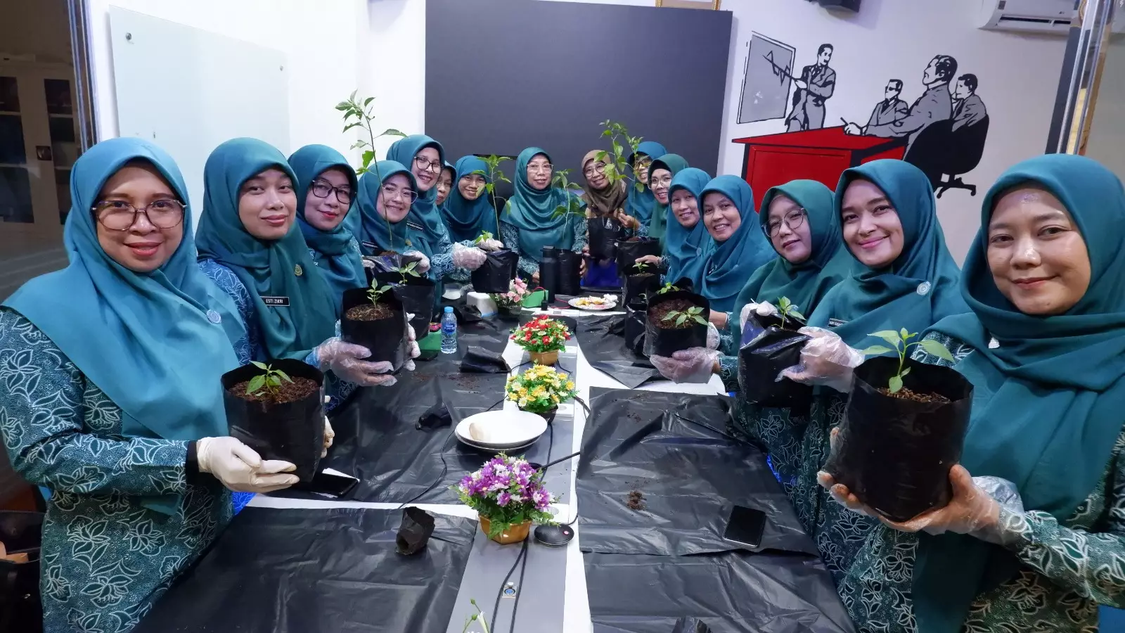TP-PKK Depok Ikuti Peringatan HKG PKK ke-52