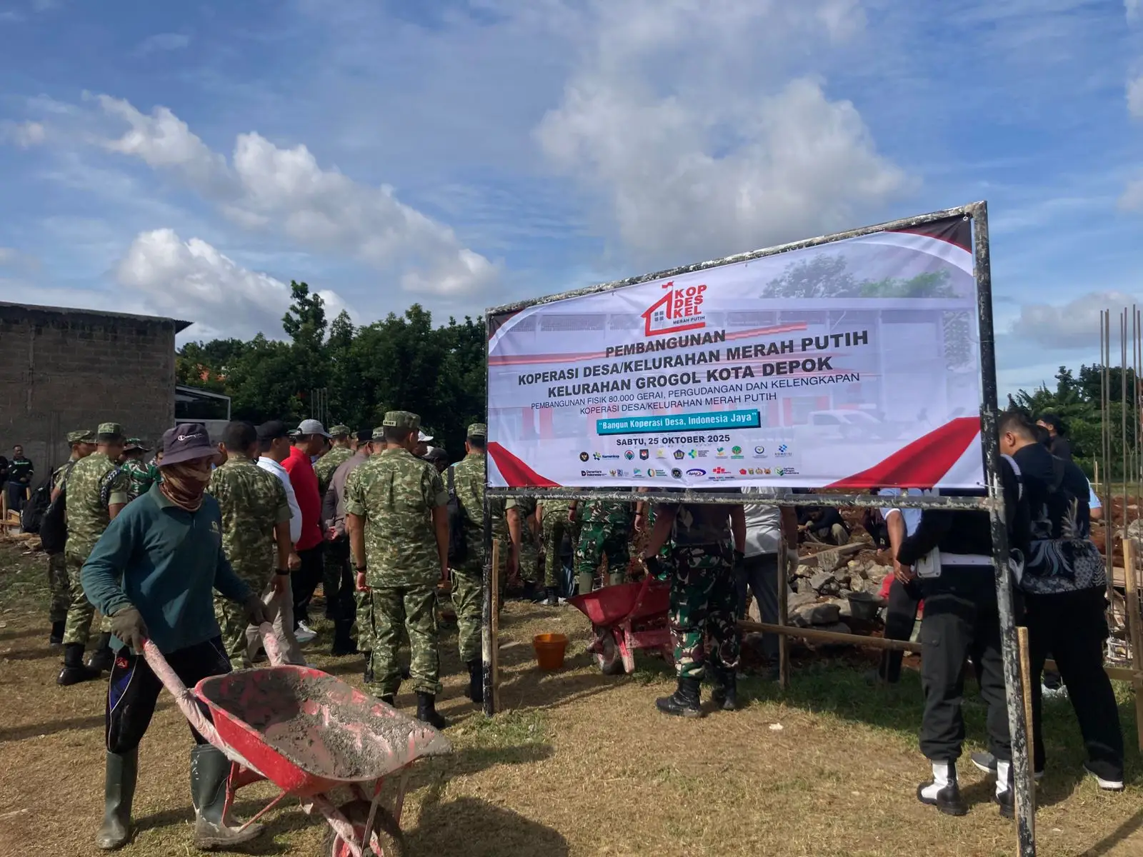 KMP Grogol Resmi Jadi Model Pengembangan Koperasi Merah Putih di Depok