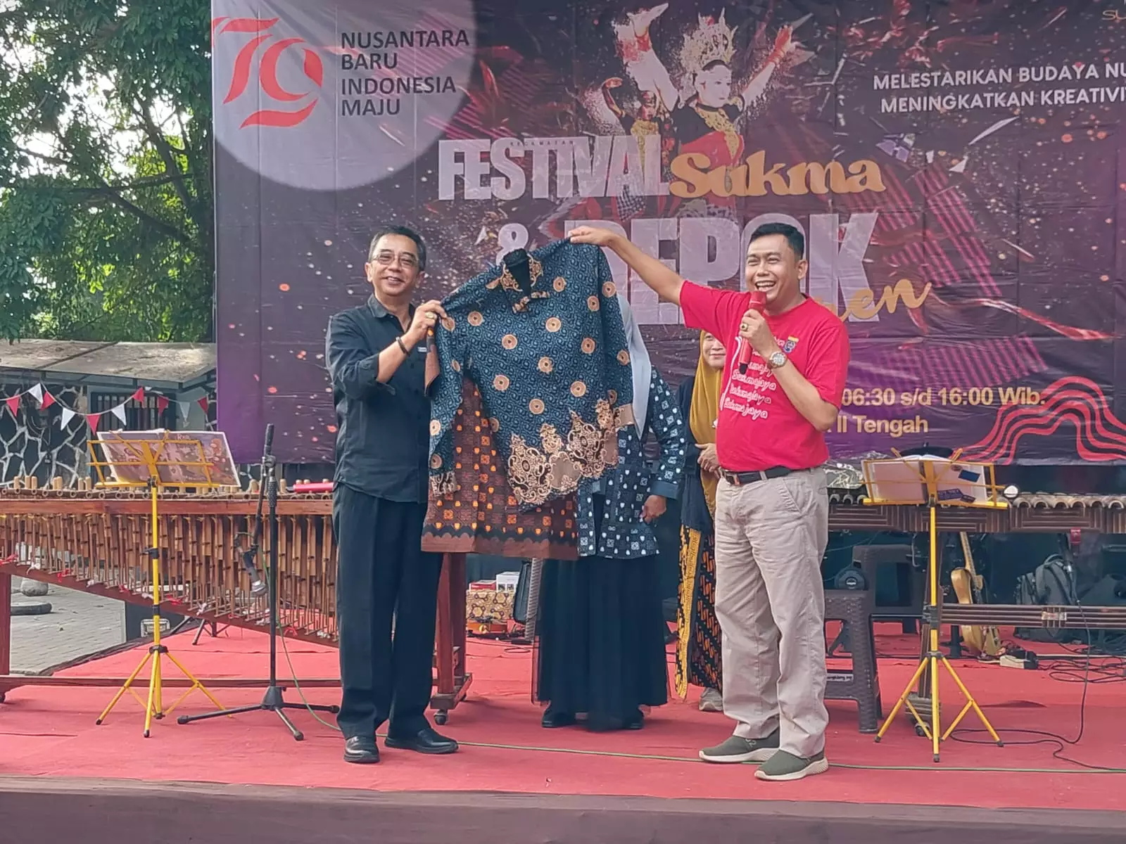 Batik Sukma Kembali Diperkenalkan, Sulap Ikon Khas Depok Jadi Motif