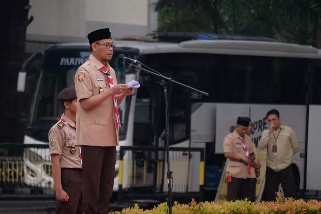 Wakil Wali Kota Jadi Inspektur Upacara Peringatan Hari Saka Bakti Husada ke-38